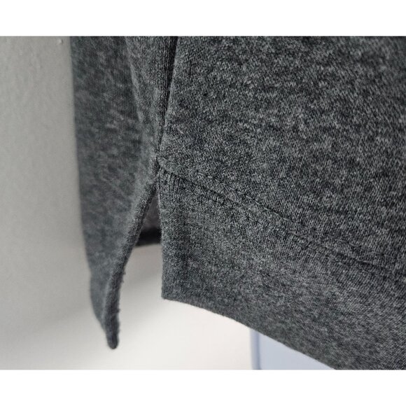 Disney Mickey Mouse Womens Charcoal Gray Crewneck Sweatshirt Size Large Chenille - Picture 7 of 10